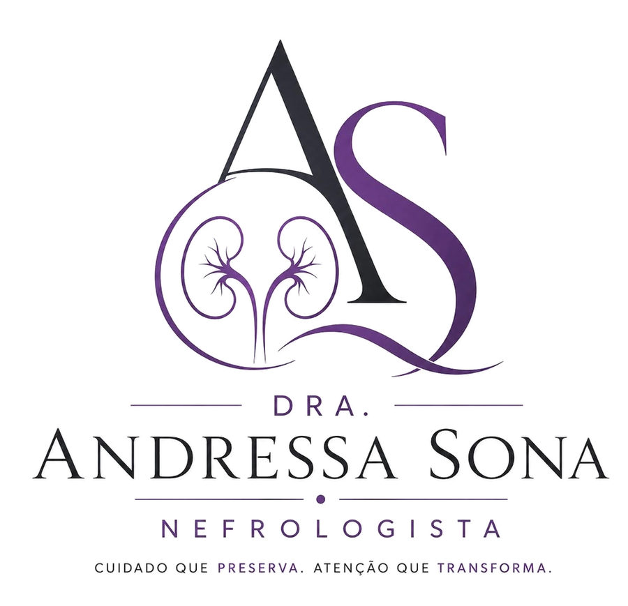 Dra. Andressa Sona — Nefrologista. Cuidado que preserva. Atenção que transforma.