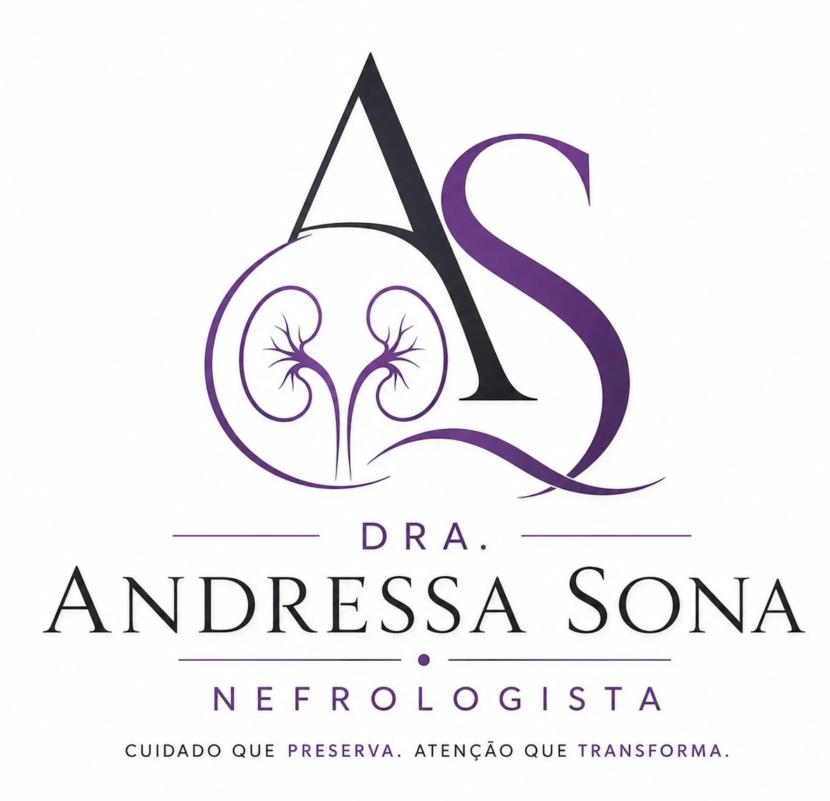 Dra. Andressa Sona — Nefrologista. Cuidado que preserva. Atenção que transforma.